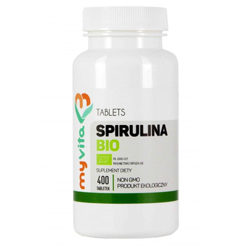 Spirulina BIO, 400 tabl. vege - MyVita