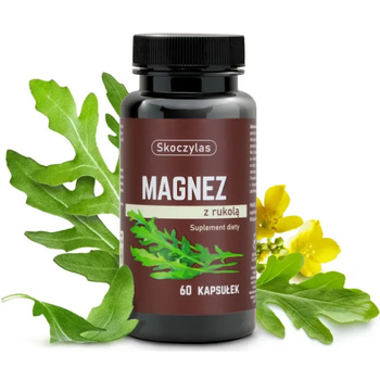 Magnez z rukolą, 60 kaps. vege - Skoczylas