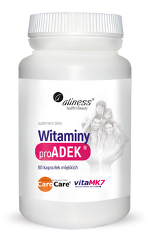 Witaminy proADEK, 60 kaps. - Aliness