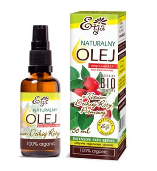 Naturalny Olej z Dzikiej Róży Piżmowej BIO, 50 ml - Etja