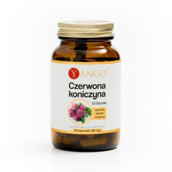 Czerwona Koniczyna, 90 kaps. vege - Yango