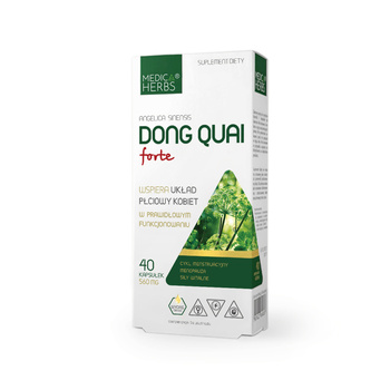 Dong Quai Forte 560 mg, 40 kaps. - Medica Herbs