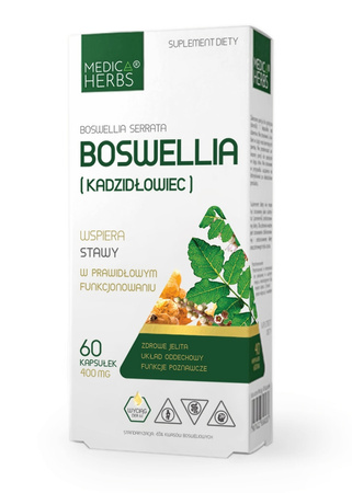 Medica Herbs Boswellia STAWY, ZDROWE JELITA