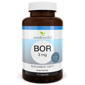 Bor 3 mg, 120 kaps. - Medverita