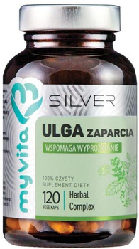 Silver Pure, Ulga Zaparcia, 120 kaps. vege - MyVita
