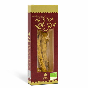 Ekologiczny korzeń Żeń-szeń, 20 g - Dary Natury