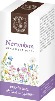 Nerwobon na stres i trudności w zasypianiu, 60 kaps. - Bonimed