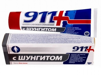 Maść z szungitem do ciała 911, 100 ml - Biomika