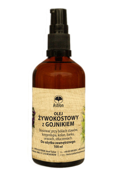 Olej Żywokostowy z Gojnikiem, 100 ml - Astron