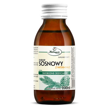 Syrop Sosnowy z Witaminą C, 100 ml - Herbapol
