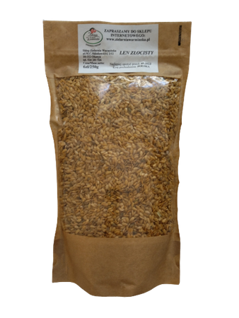 Siemię Lniane Złociste Ziarno, 250 g