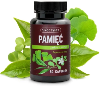Pamięć, 60 kaps. vege - Skoczylas