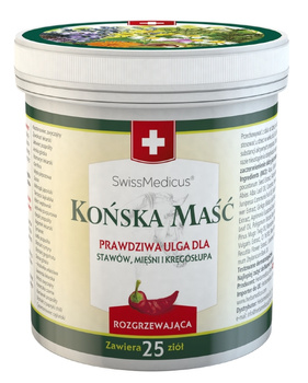 Końska maść rozgrzewająca, 250 ml - SwissMedicus