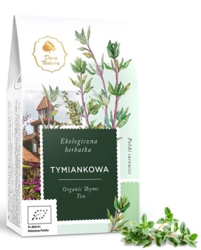 Ekologiczna herbata tymiankowa, 80 g - Dary Natury