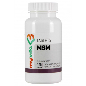 MSM, 100 tabl. - MyVita