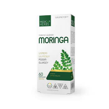 Moringa 650 mg, 60 kaps. - Medica Herbs