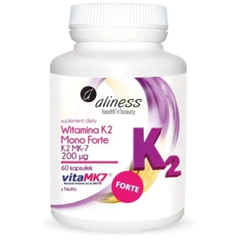 Aliness Witamina K2 MK-7 Mono Forte 200mcg 60kaps