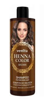 Szampon do włosów w odcieniach brązowych, 300 ml - Venita