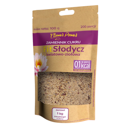 FitSłodycz kwiatowo-ziołowa, 100 g - Uniphar