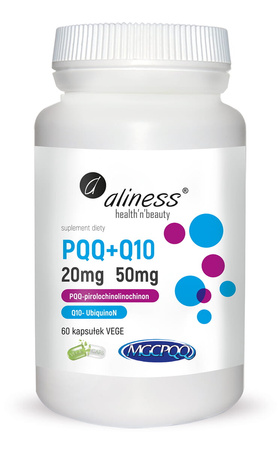 PQQ + Q10, 60 kaps. vege - Aliness