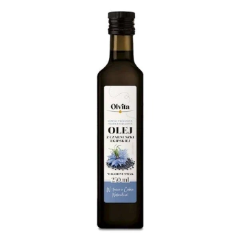 Olej z czarnuszki Egipskiej, tłoczony na zimno, 250 ml - OlVita