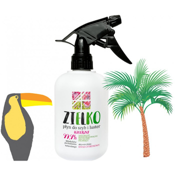 Płyn do szyb i luster - egzotyczny, 500 ml - Zielko
