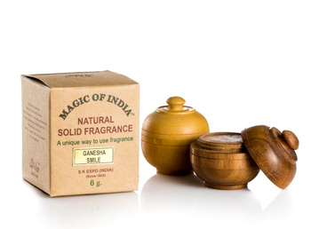 Naturalne perfumy w kremie - Ganesha Smile, 6 g - Shamasa