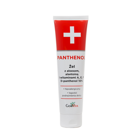 Panthenol Żel z aloesem, alantoiną i witaminami A, E, F, 100 ml - GorVita                   