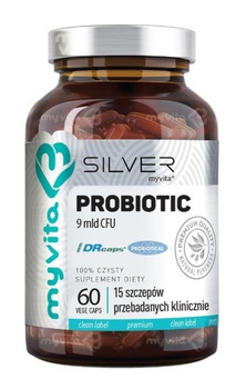 Silver Pure, Probiotic 9 mld CFU, 60 kaps. vege - MyVita