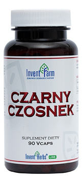 Czarny Czosnek, 90 kaps. vege - Invent Farm