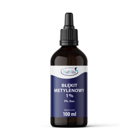Błękit Metylenowy 1%, 100 ml - NatVita