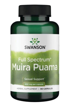 Muira Puama 400 mg, 90 kaps. - Swanson