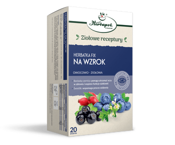 Herbatka Fix Na Wzrok w saszetkach, 20 szt. - Herbapol