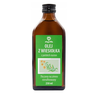 Olej z wiesiołka tłoczony na zimno, 250 ml - MyVita