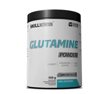 Glutamina bez smaku proszek, 500 g - Skill Nutrition