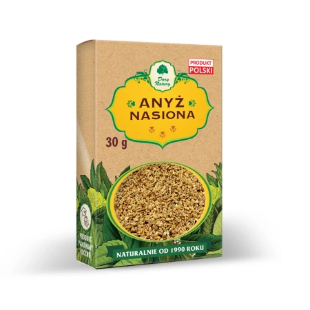 Anyż Nasiona, 30 g - Dary Natury