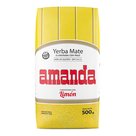 Yerba Mate Limon, 500 g - Amanda