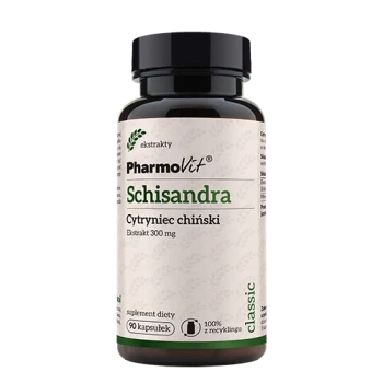 Schisandra - cytryniec chiński 300 mg, 90 kaps. - Pharmovit