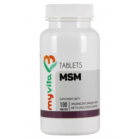 MSM, 100 tabl. - MyVita