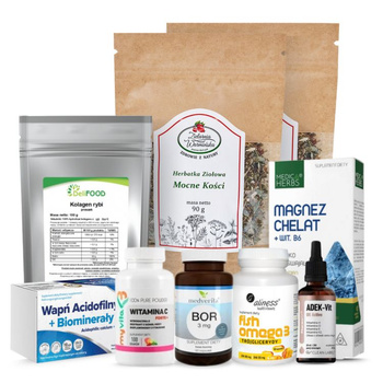 Zestaw WSPARCIE REGENERACJI KOŚCI FORTE