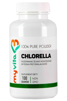 Chlorella proszek, 100 g - MyVita