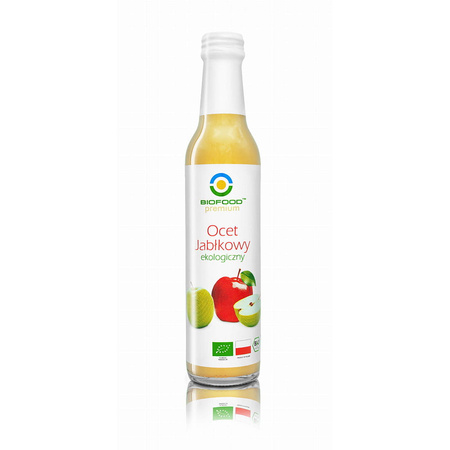 Ocet jabłkowy, 250 ml - BIOFOOD
