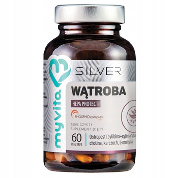 Silver Pure, Wątroba, 60 kaps. vege - MyVita