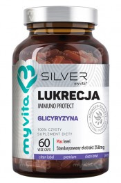 Silver Pure, Lukrecja, 60 kaps. vege - MyVita