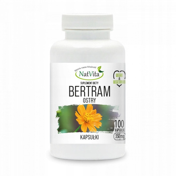Bertram Ostry 350 mg, 100 kaps. vege - NatVita