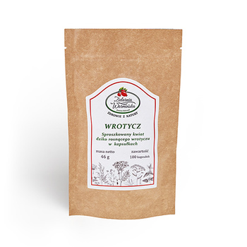Wrotycz sproszkowany kwiat w kapsułkach