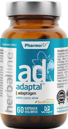 Adaptal™ adaptogen 60 vege kaps | Herballine™ Pharmovit