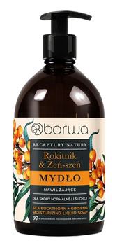 Mydło Rokitnik & Żeń-szeń, 480 ml - Barwa Cosmetics