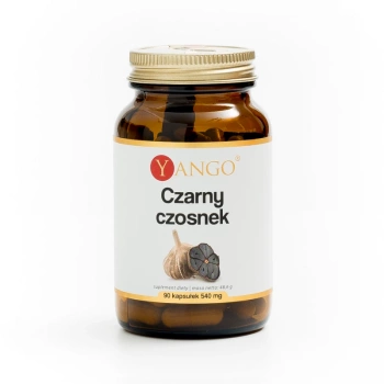 Czarny Czosnek, 90 kaps. vege - Yango
