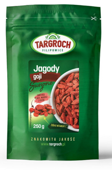 Jagody goji suszone, 250 g - Targroch